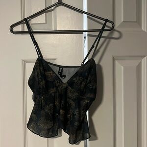 Motel rocks cropped tank